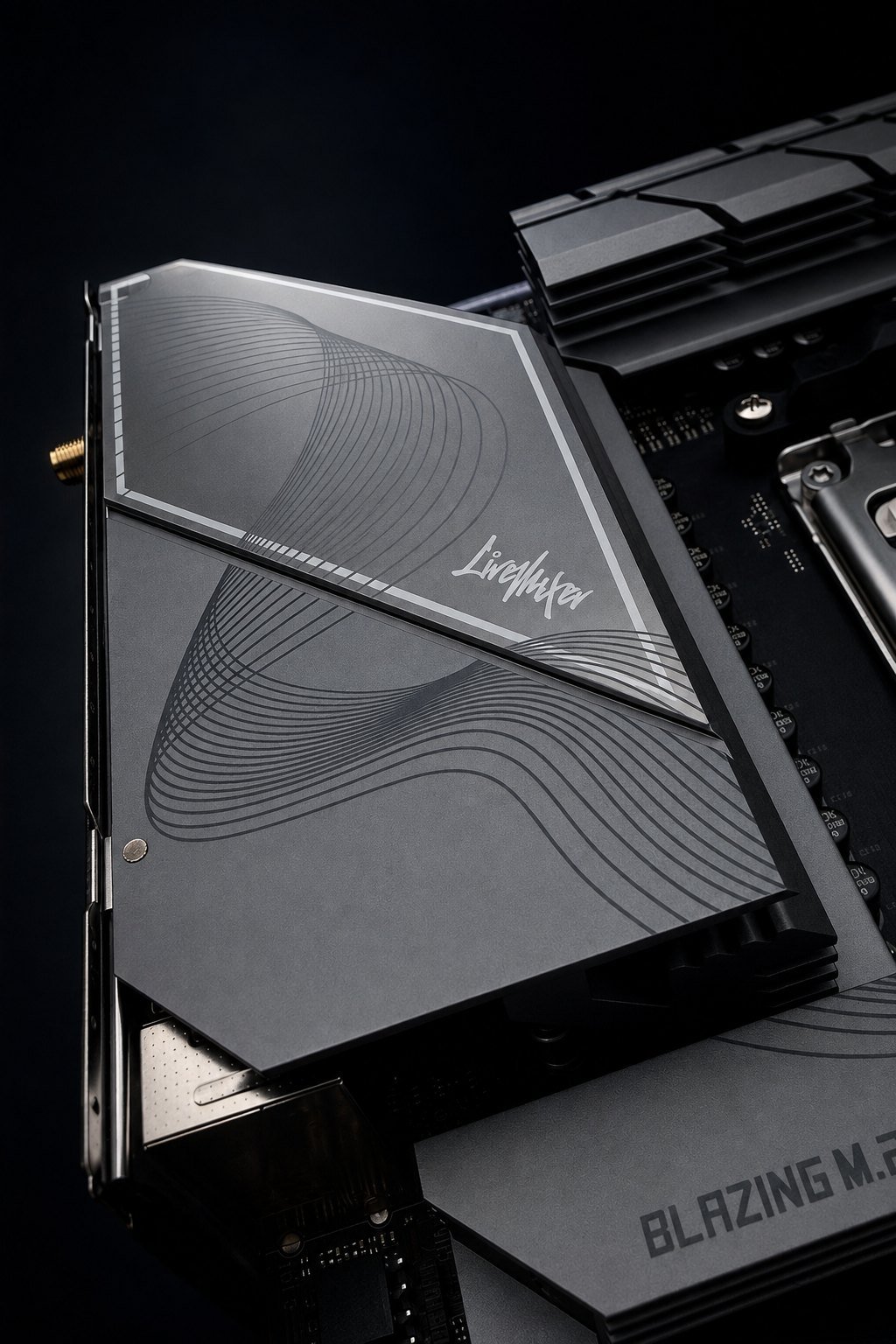 Dissipateur M.2 d'une carte mère ASRock LiveMixer